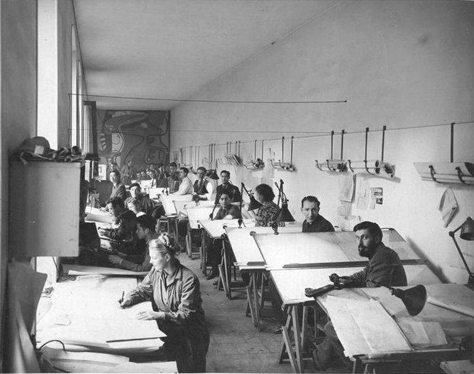 Le Corbusier's atelier at 35 rue Sevres