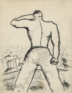 Drawing by Paul Weidlinger, later 1930