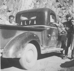 Alfa Truck from rear